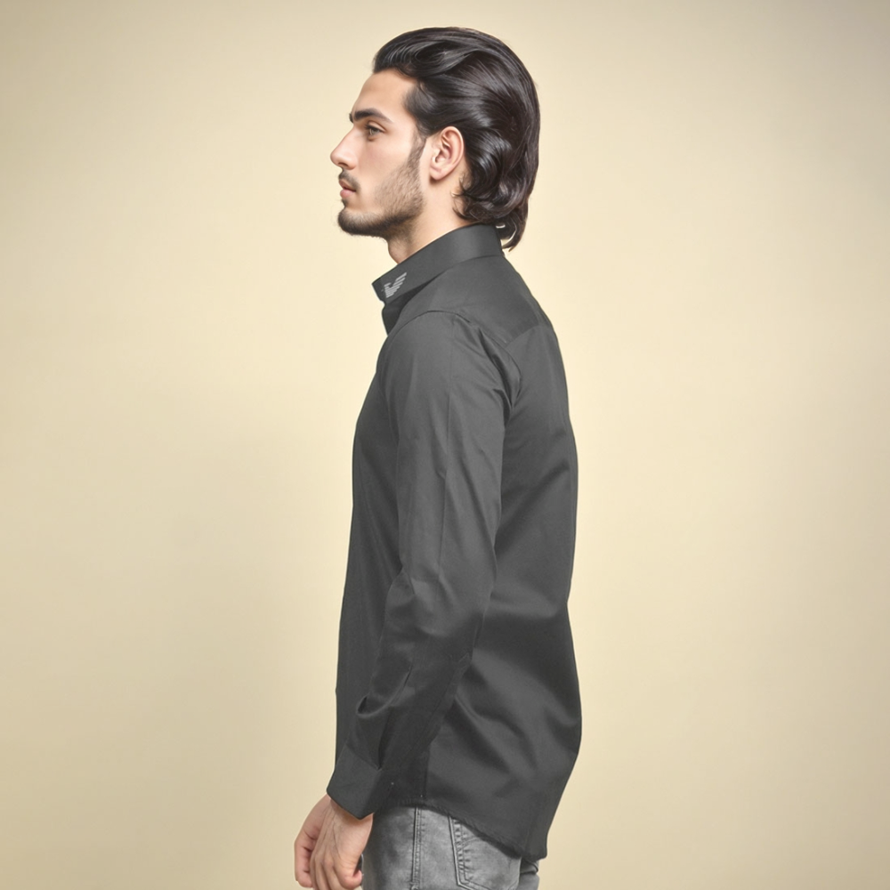 Emporio Armani Black Premium Quality Shirt-2