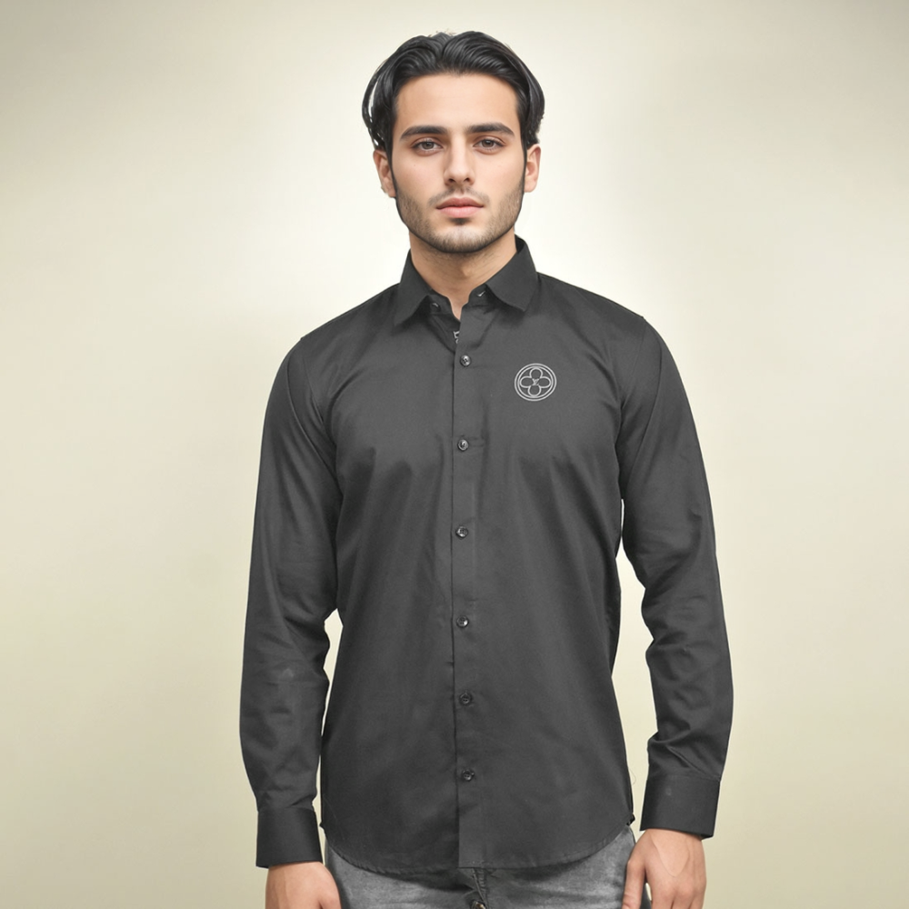 Louis Vuitton Black Premium Luxury Shirt-1