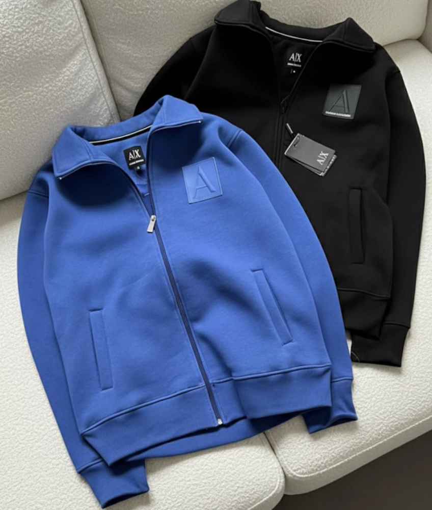Armani Exchange Blue Authentic Zippers-2