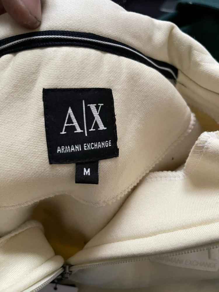 Armani Exchange Cream Authentic Zippers-thumb-4