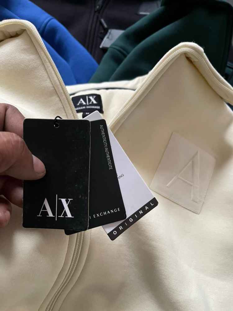 Armani Exchange Cream Authentic Zippers-thumb-5