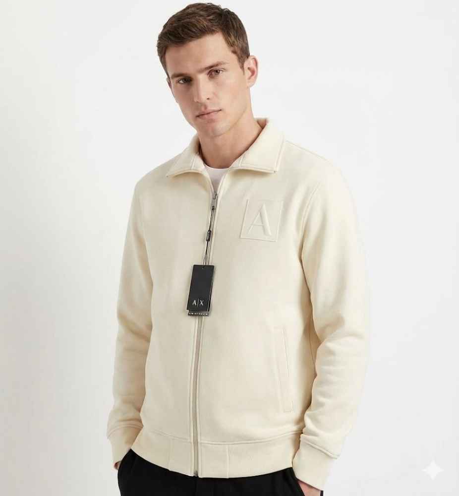 Armani Exchange Cream Authentic Zippers-thumb-1