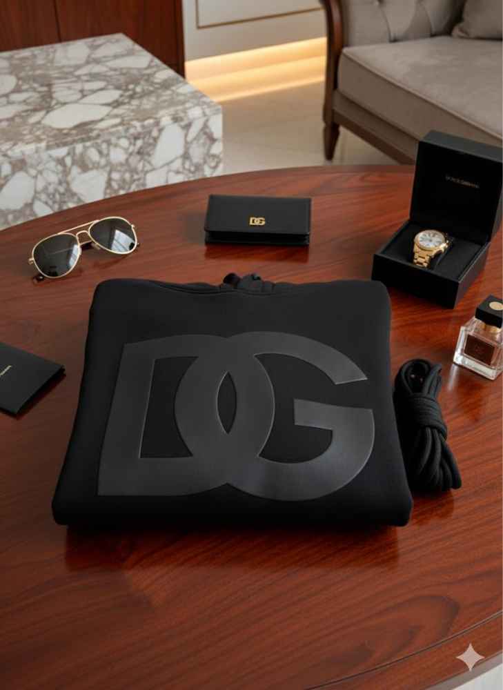 Dolce & Gabbana Black Premium Quality Hoodie-3