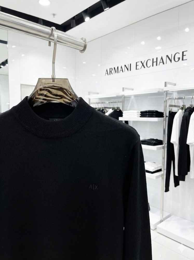 Armani Exchange Black Premium Quality Sweatshirt-3