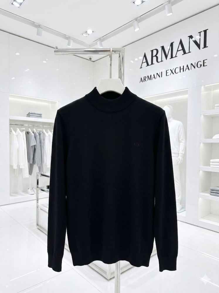 Armani Exchange Black Premium Quality Sweatshirt-4