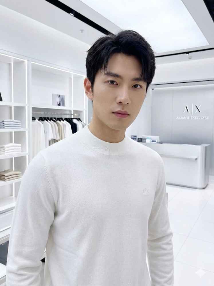 Armani Exchange White Premium Quality Sweatshirt-thumb-0