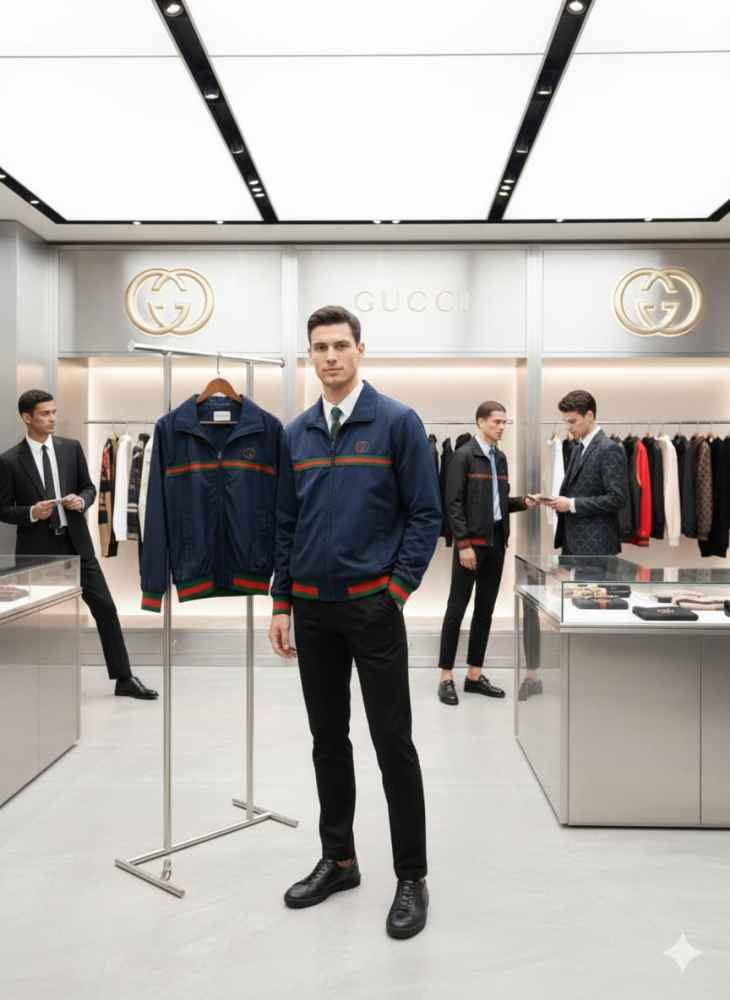 Gucci Blue Premium Quality Zipper-1