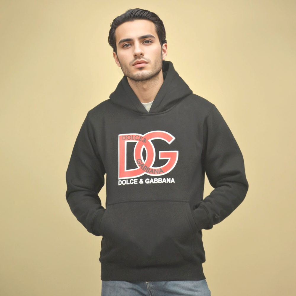 Dolce & Gabbana Black Premium Quality Hoodie-1