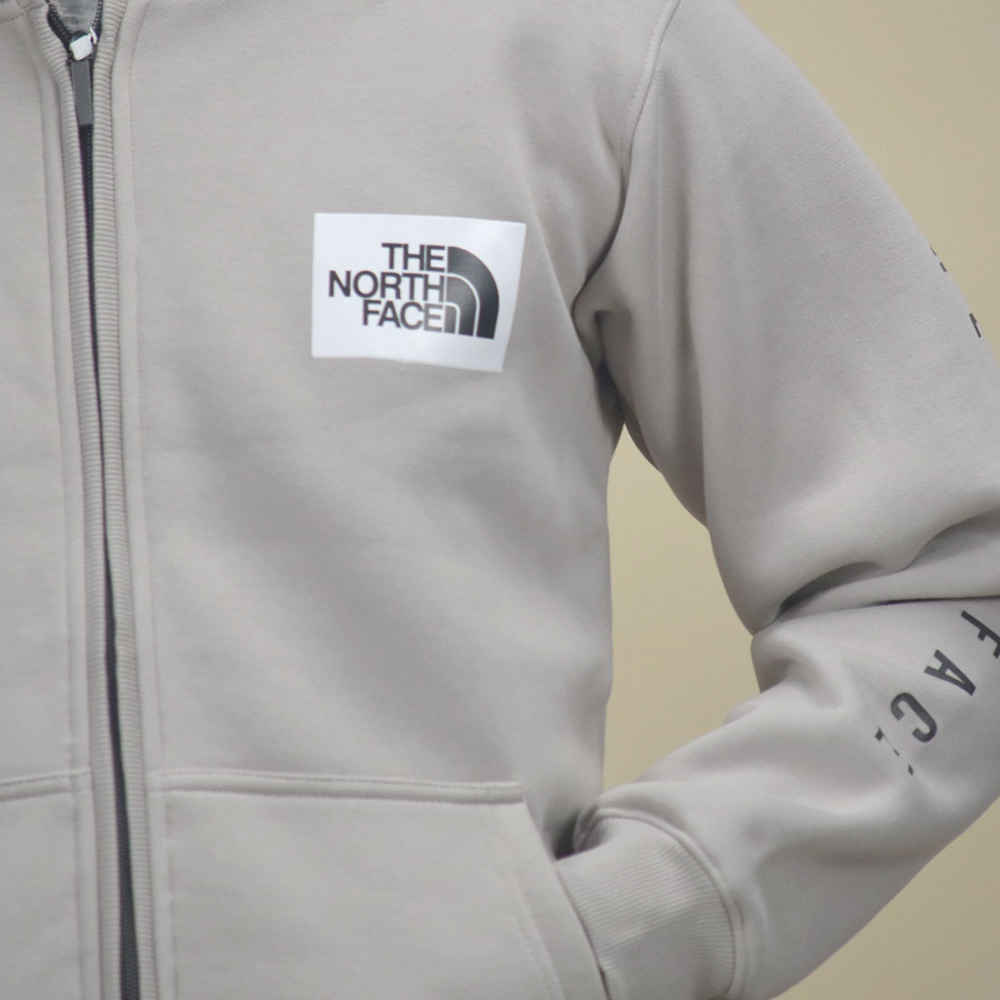 The North Face Grey Premium Quality Hoodie-thumb-4