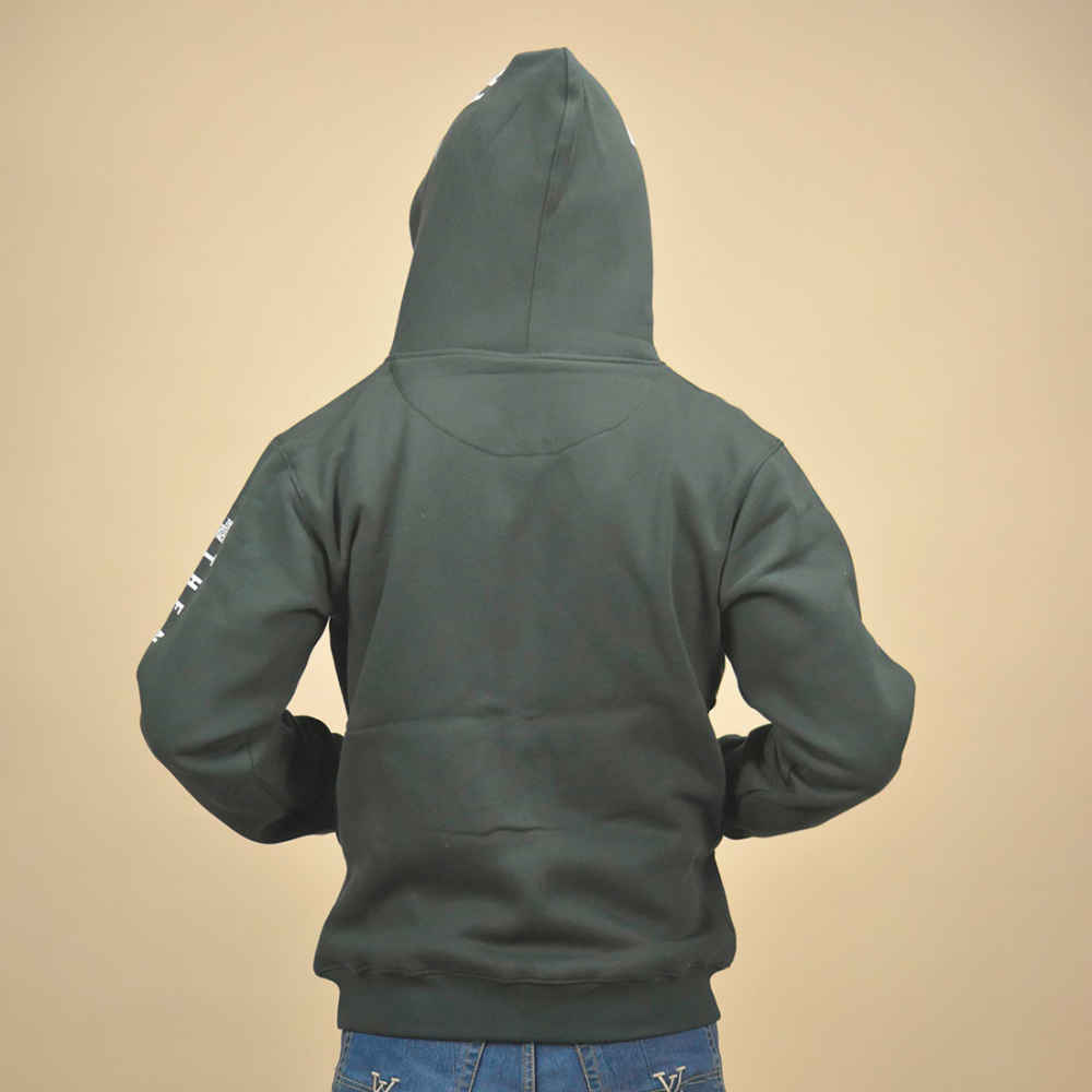 The North Face Green Premium Quality Hoodie-thumb-3