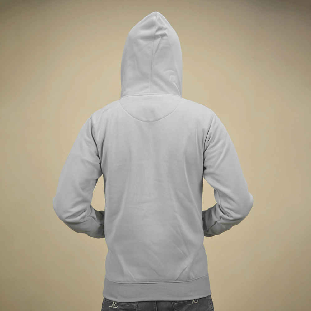 Burberry Grey Premium Quality Hoodie-thumb-3