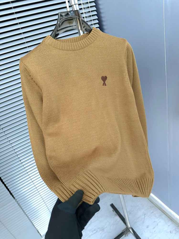 Ami Paris Brown Premium Quality Sweatshirt-2