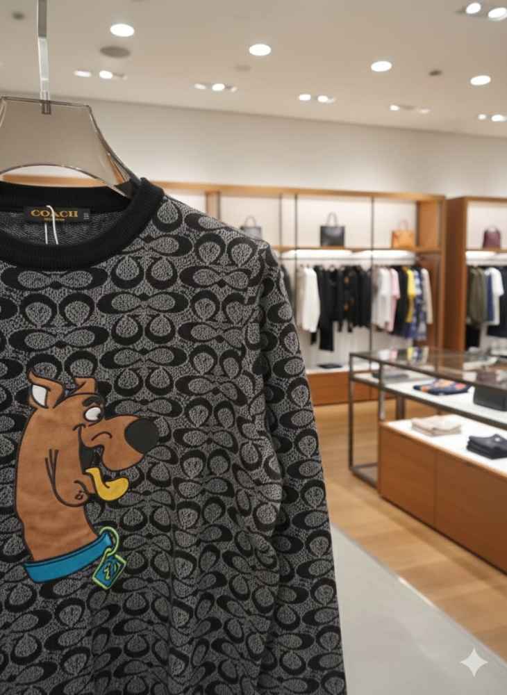 Coach Grey Premium Quality Sweatshirt-thumb-1