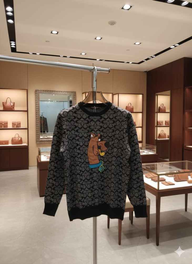 Coach Grey Premium Quality Sweatshirt-thumb-6