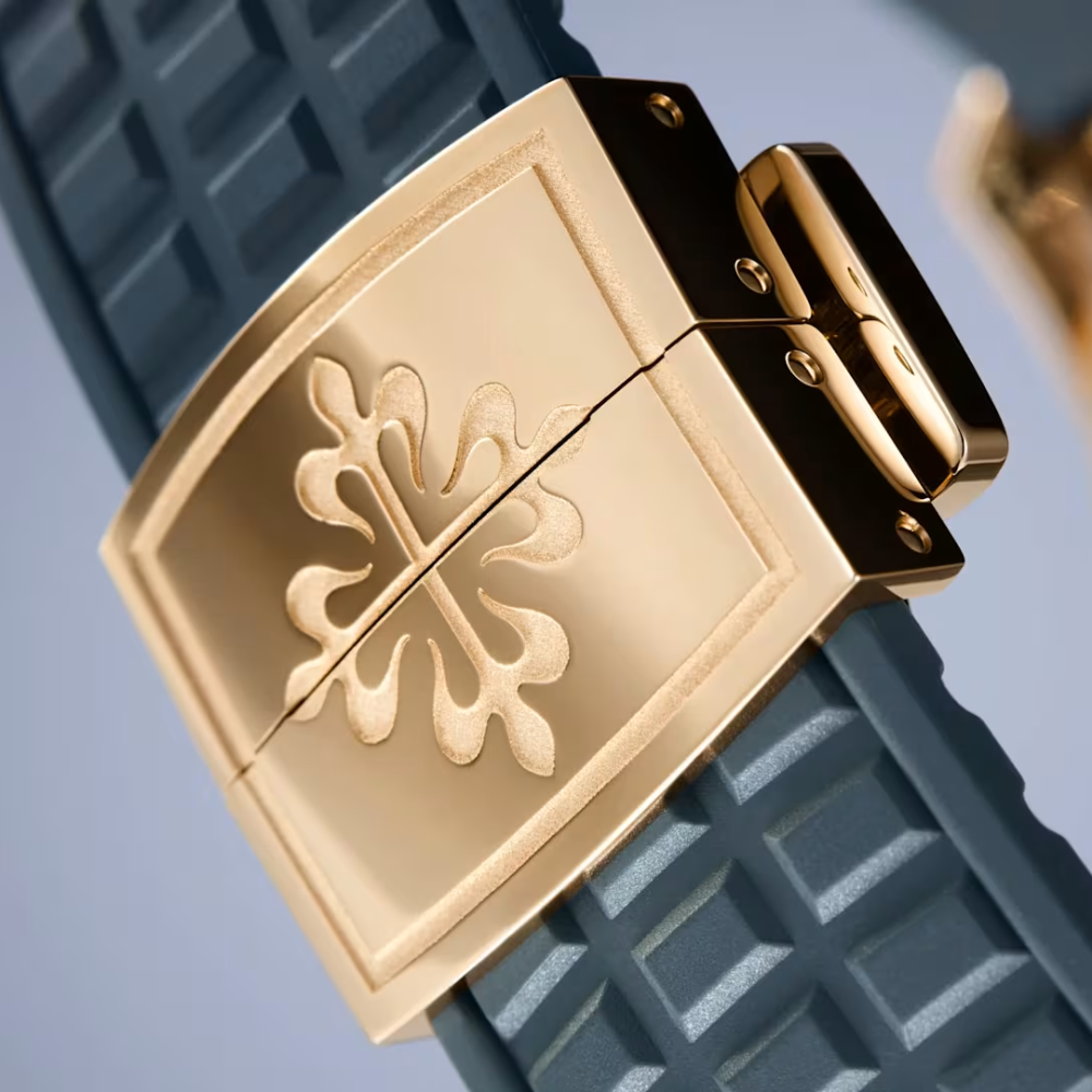 Patek Philippe Aquanaut Luce Annual Calendar Rose Gold Blue Grey Dial Ref. 5261R-001-6