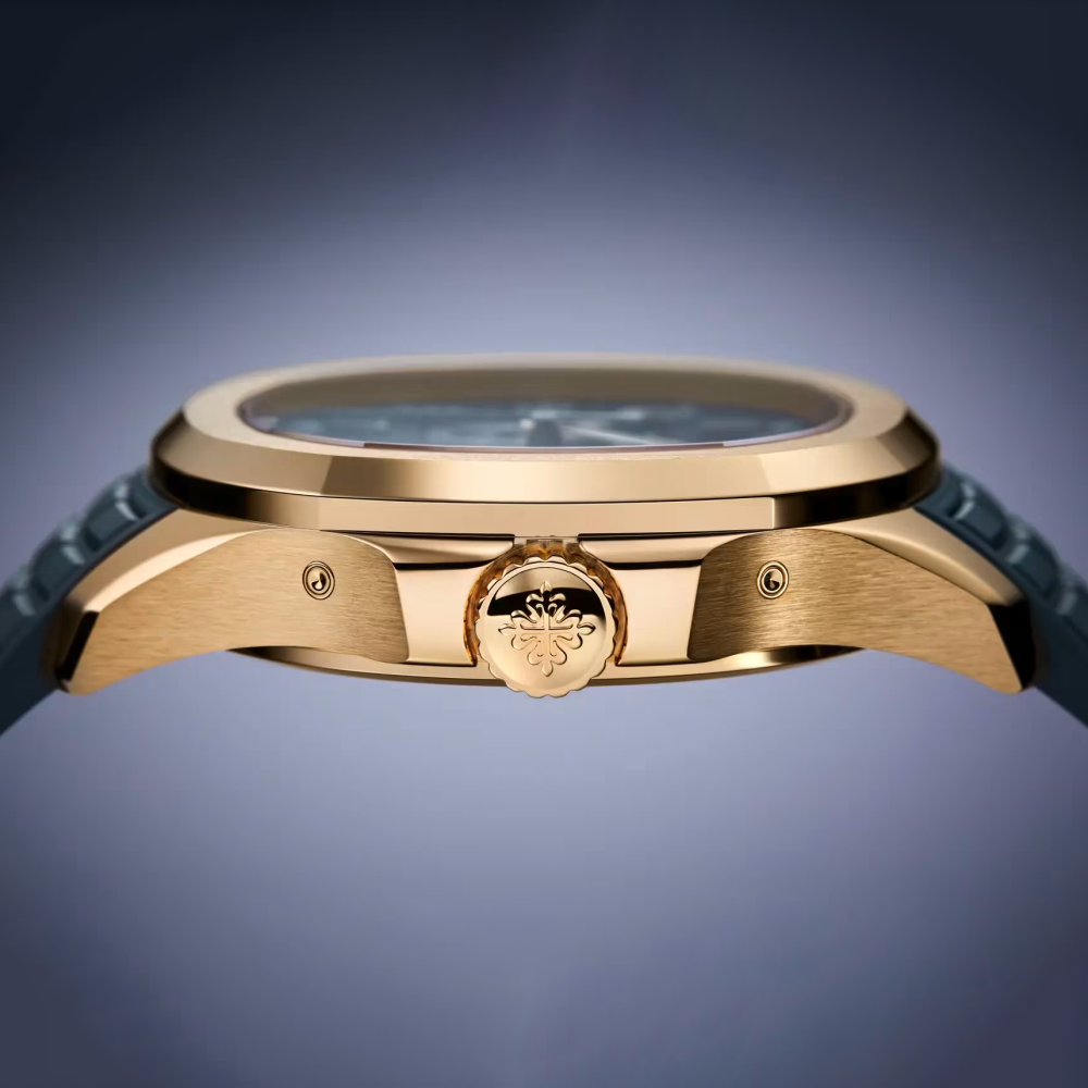 Patek Philippe Aquanaut Luce Annual Calendar Rose Gold Blue Grey Dial Ref. 5261R-001-11