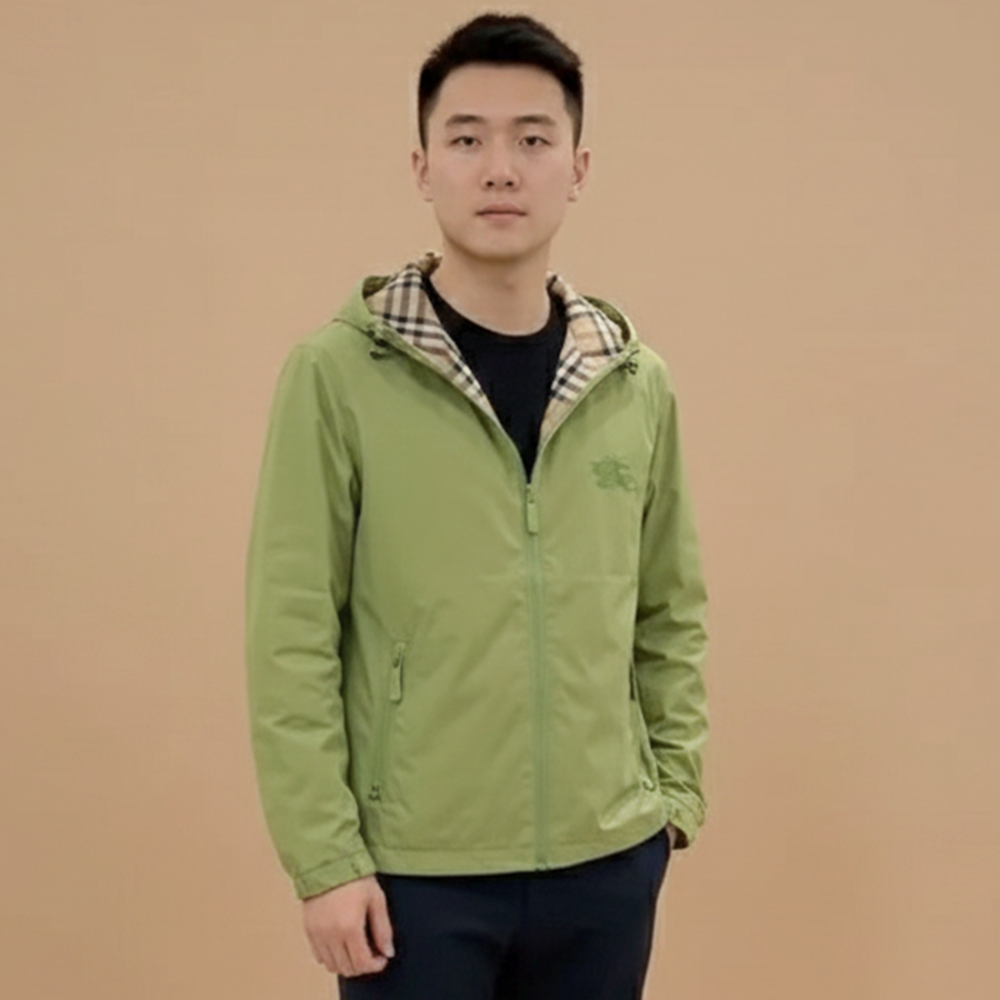 Burberry Green Premium Quality Zipper-thumb-0