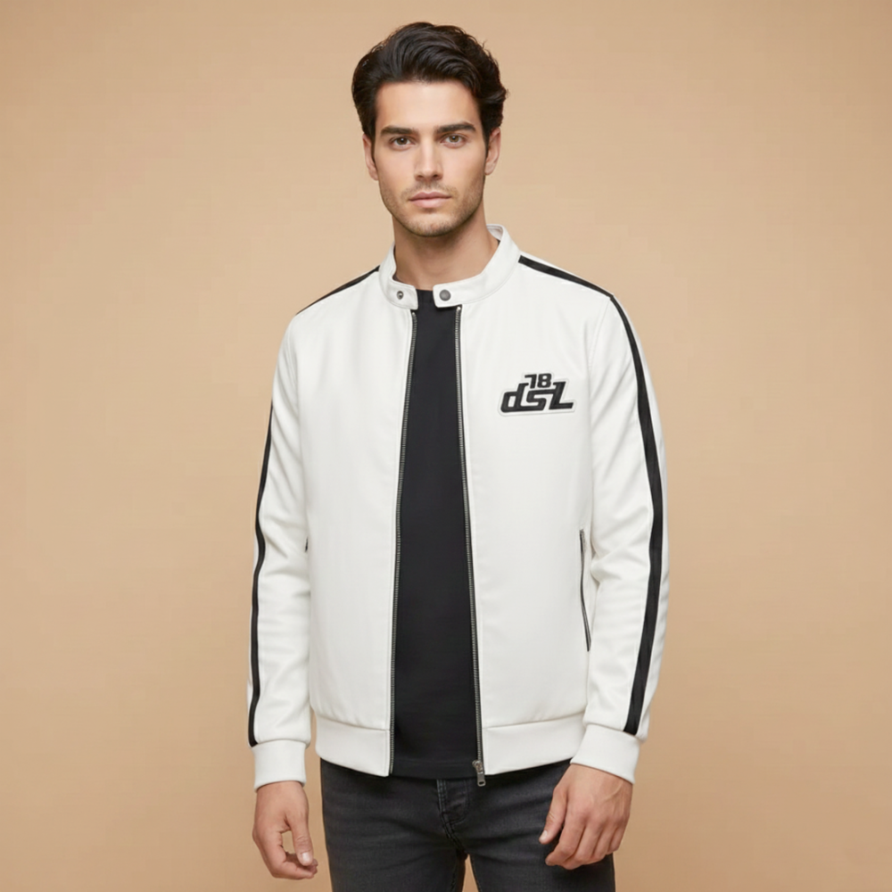 Diesel White High Premium Authentic Quality Jacket-thumb-0
