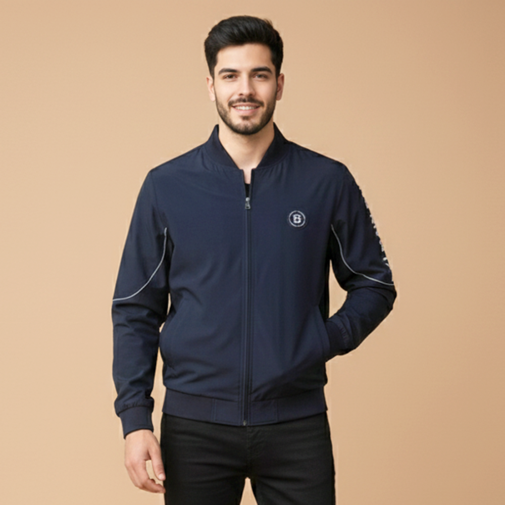 Balmain Blue Premium Quality Jacket-thumb-0