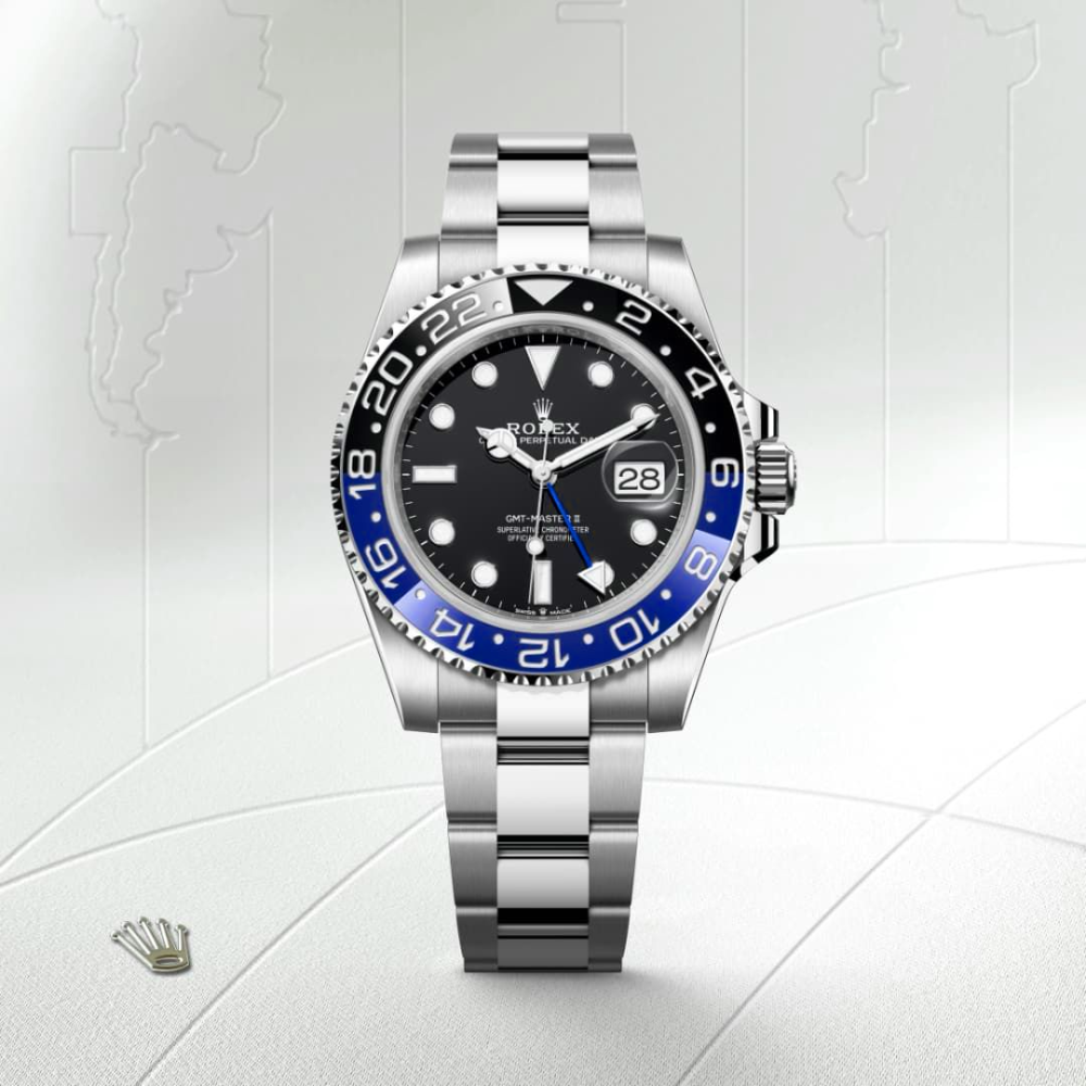 Rolex GMT-Master II Oyster, 40 mm, Oystersteel M126710BLNR-0003-10