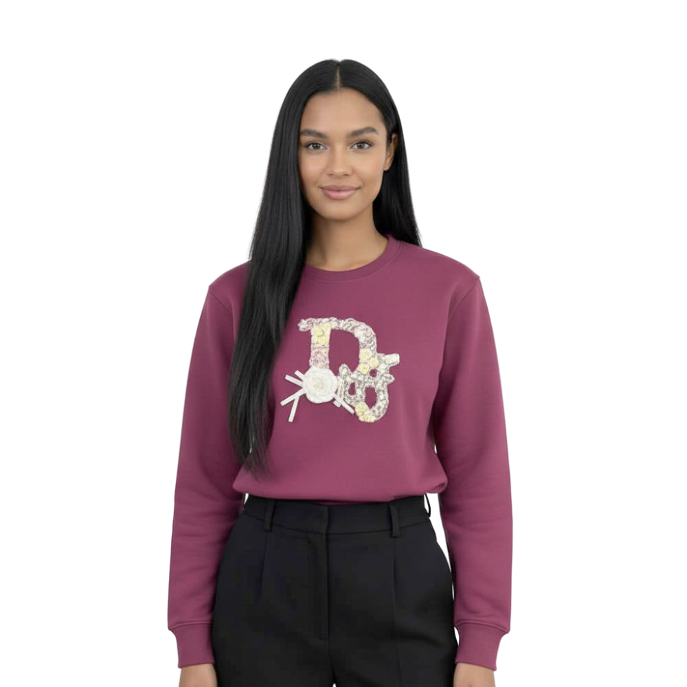 Dior Pink Premium Quality Sweatshirt-thumb-0