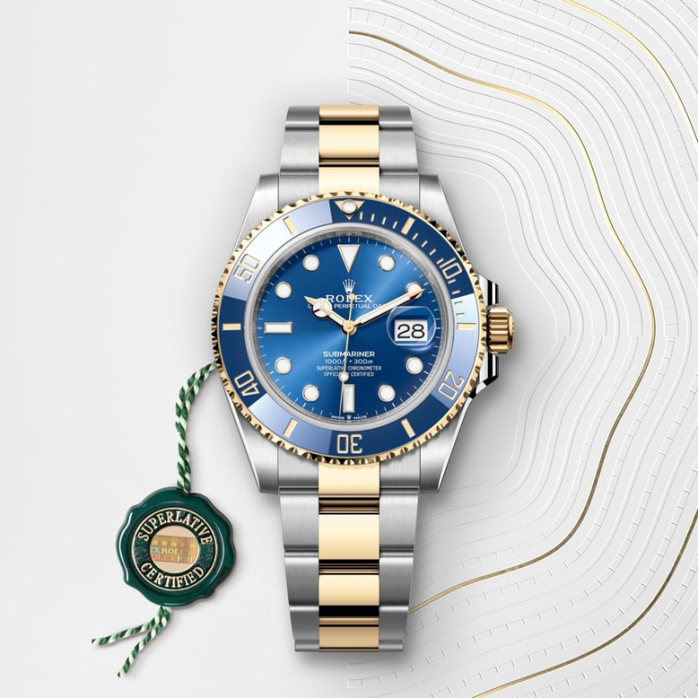 Rolex Submariner Date Oyster, Oystersteel and yellow gold M126613LB-0002-1