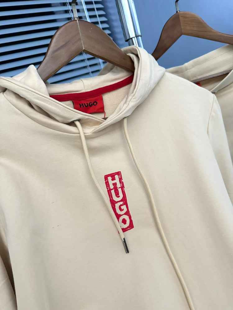 Hugo Boss Cream Premium Quality Warm Tracksuit-6