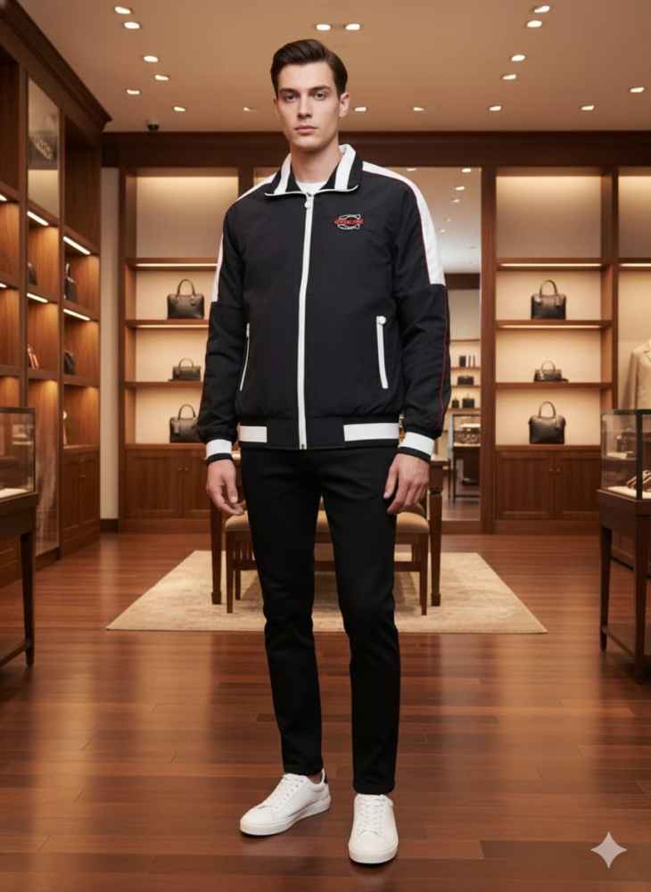 Coach Black Premium Quality Zipper-4