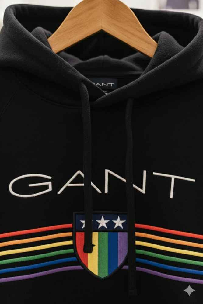 Gant Black Premium Quality Hoodie-thumb-4