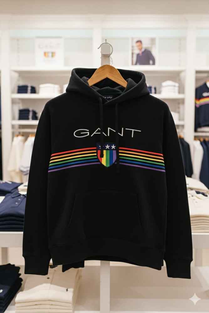 Gant Black Premium Quality Hoodie-thumb-1