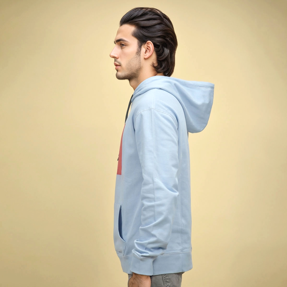 BOSS Sky Blue Premium Quality Hoodie-2