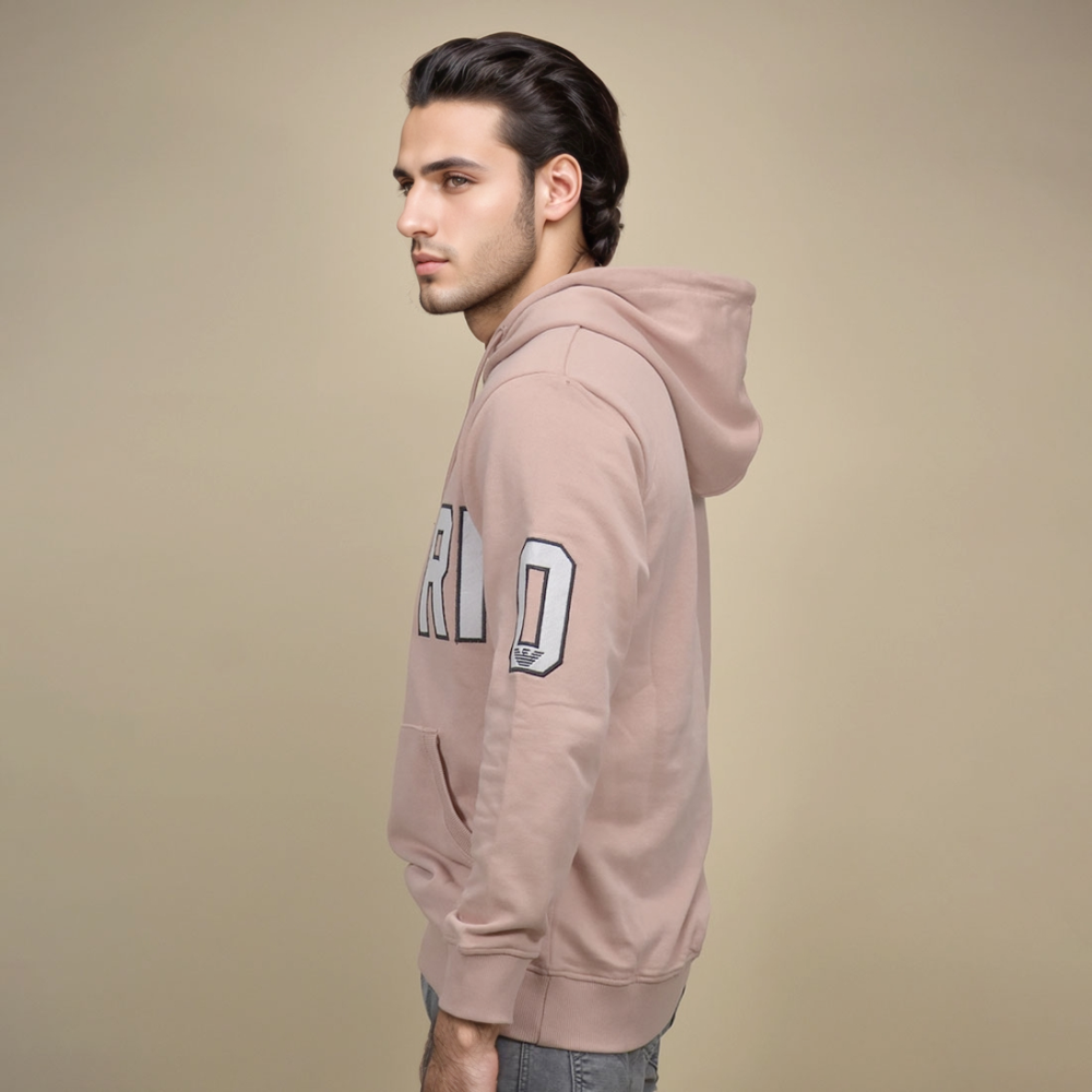 Emporio Armani Pink Premium Quality Hoodie-thumb-2