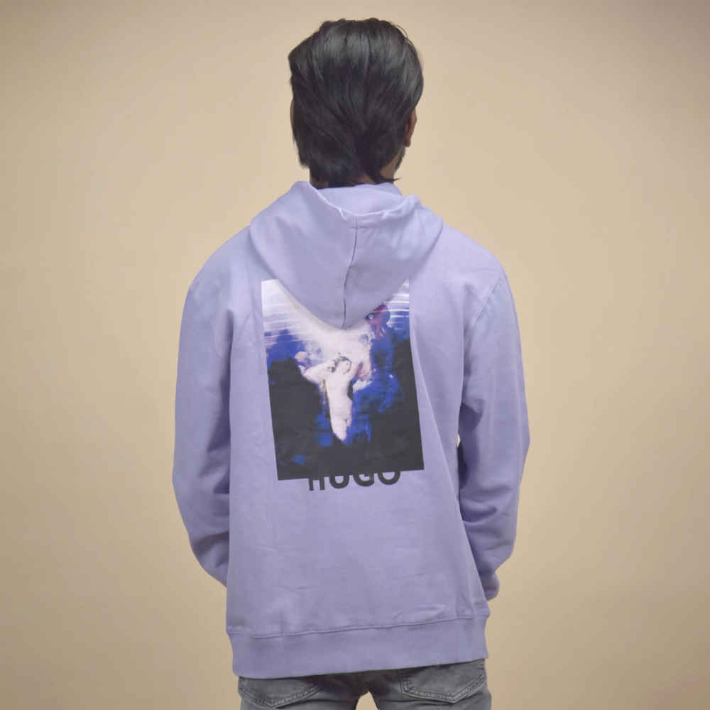 BOSS Purple Premium Quality Hoodie-3