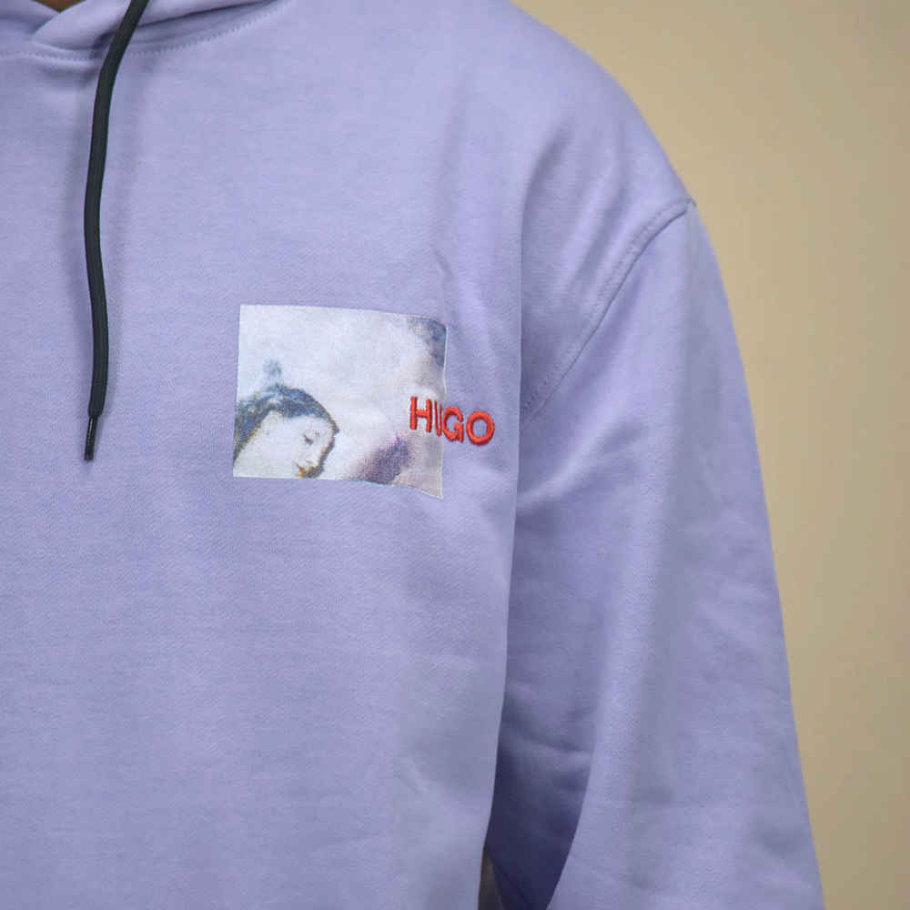BOSS Purple Premium Quality Hoodie-4