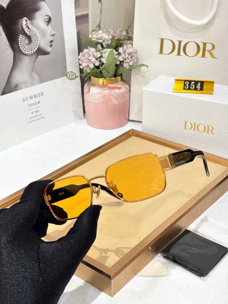 Dior Golden Luxury Premium Quality Sunglasses-1