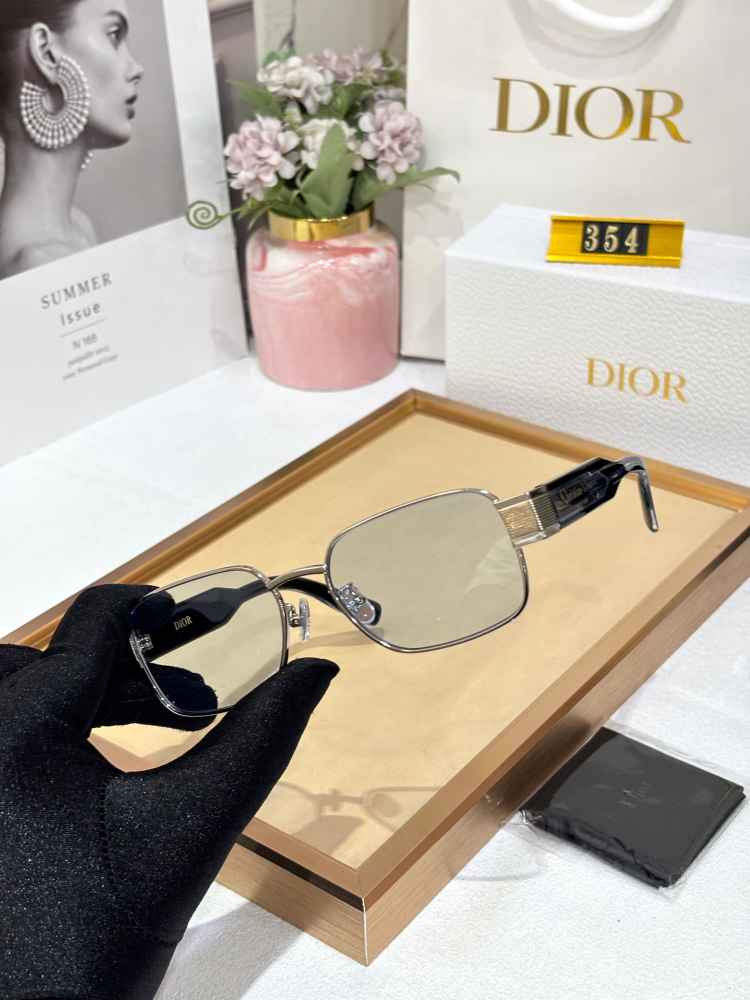 Dior Silver Luxury Premium Quality Sunglasses-thumb-1