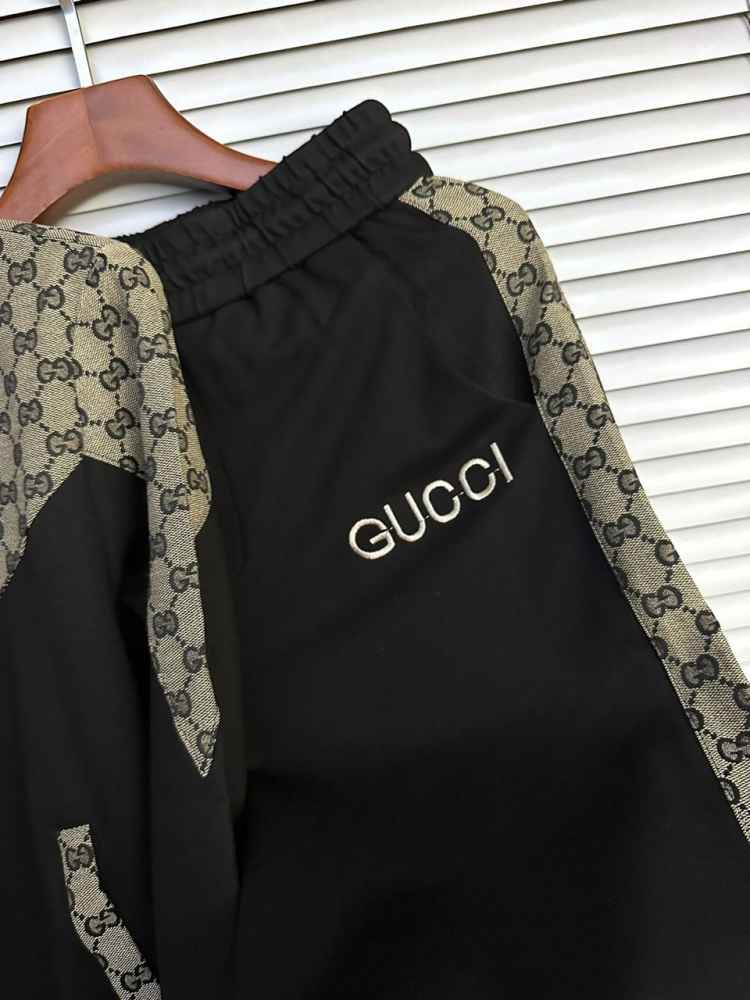 Gucci Black Premium Quality high End Authentic Track Suit-thumb-2