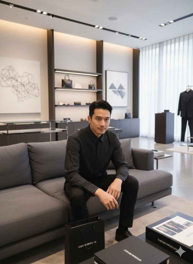 Emporio Armani Black Premium Shirt-1