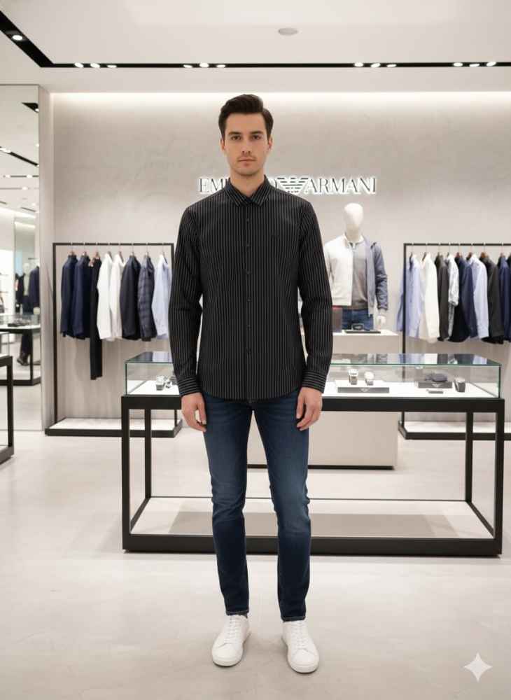 Emporio Armani Black Premium Shirt-3