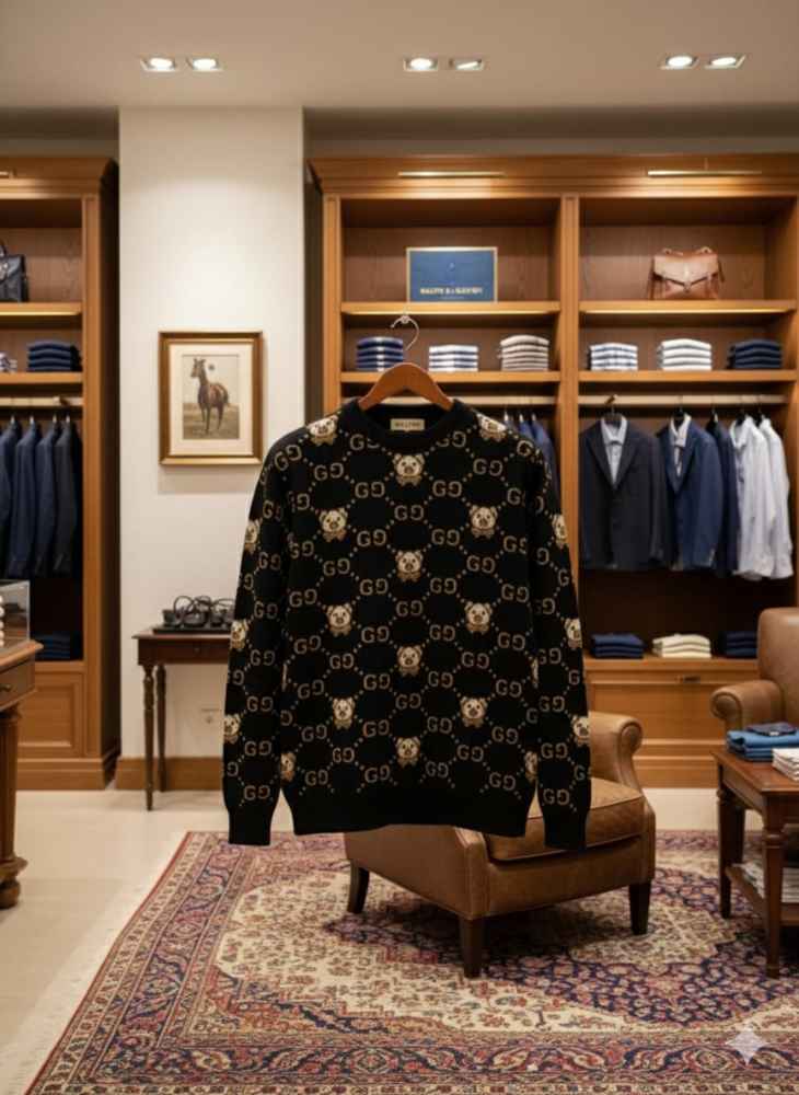 Gucci Black Authentic Quality Sweaters-thumb-3