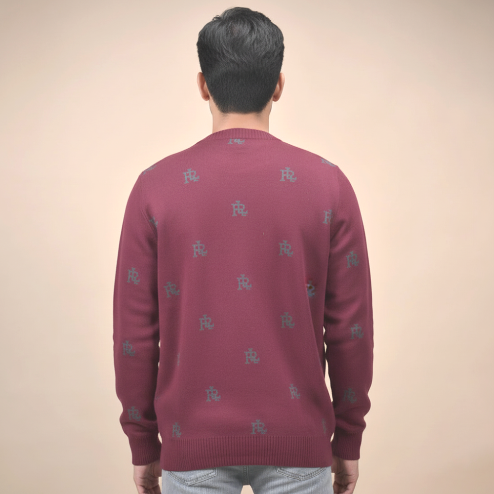 Ralph Lauren Wine Premium Quality Pullover-4