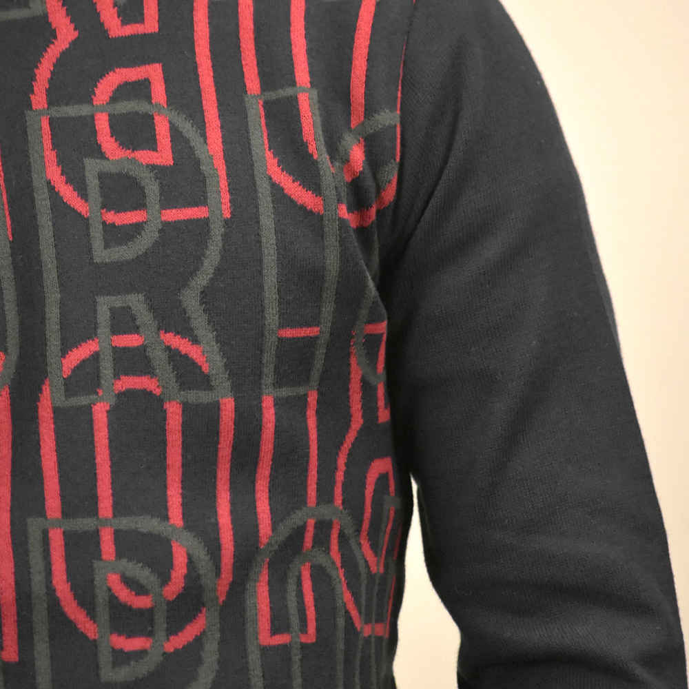 Emporio Armani Black & Red Premium Quality Sweatshirt-4