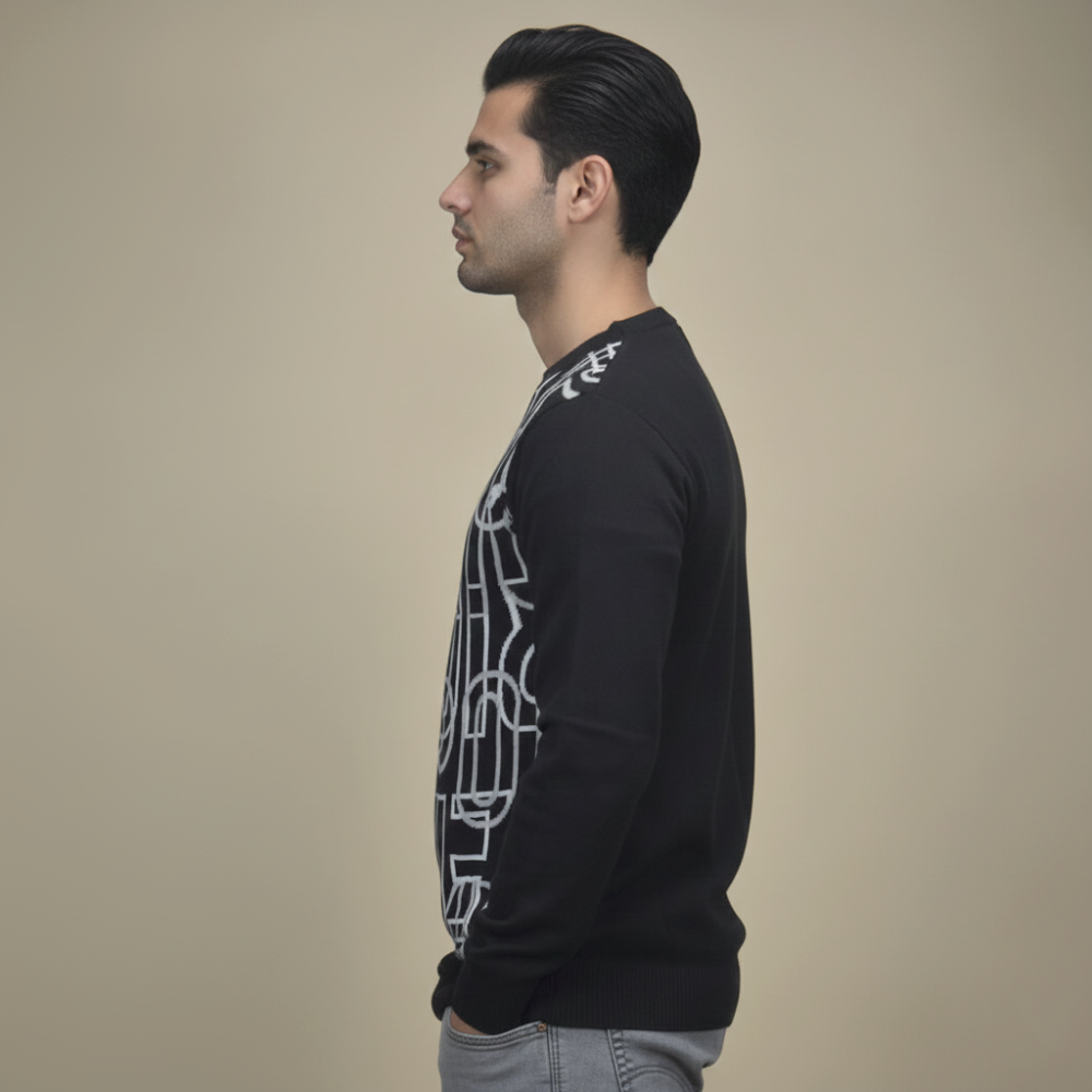Emporio Armani Black & White Premium Quality Sweatshirt-2