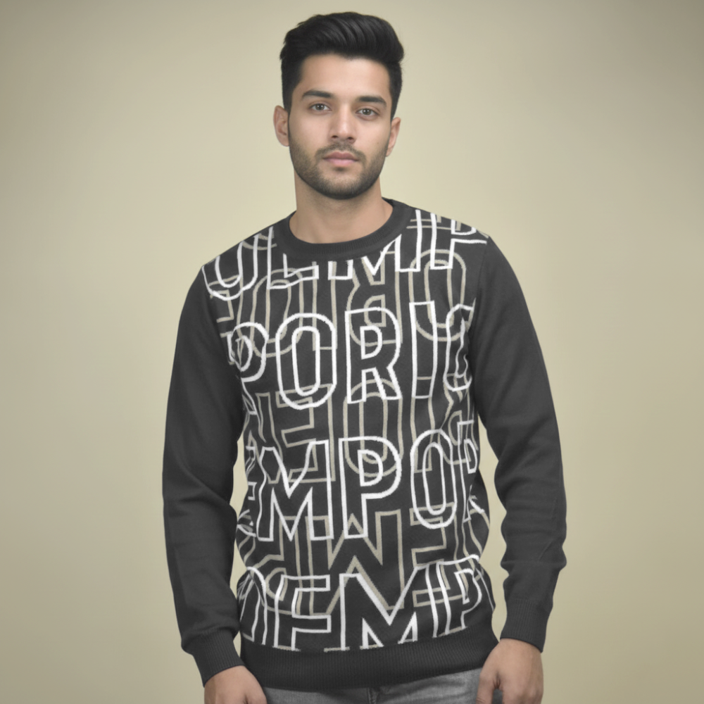 Emporio Armani Black & White Premium Quality Sweatshirt-1