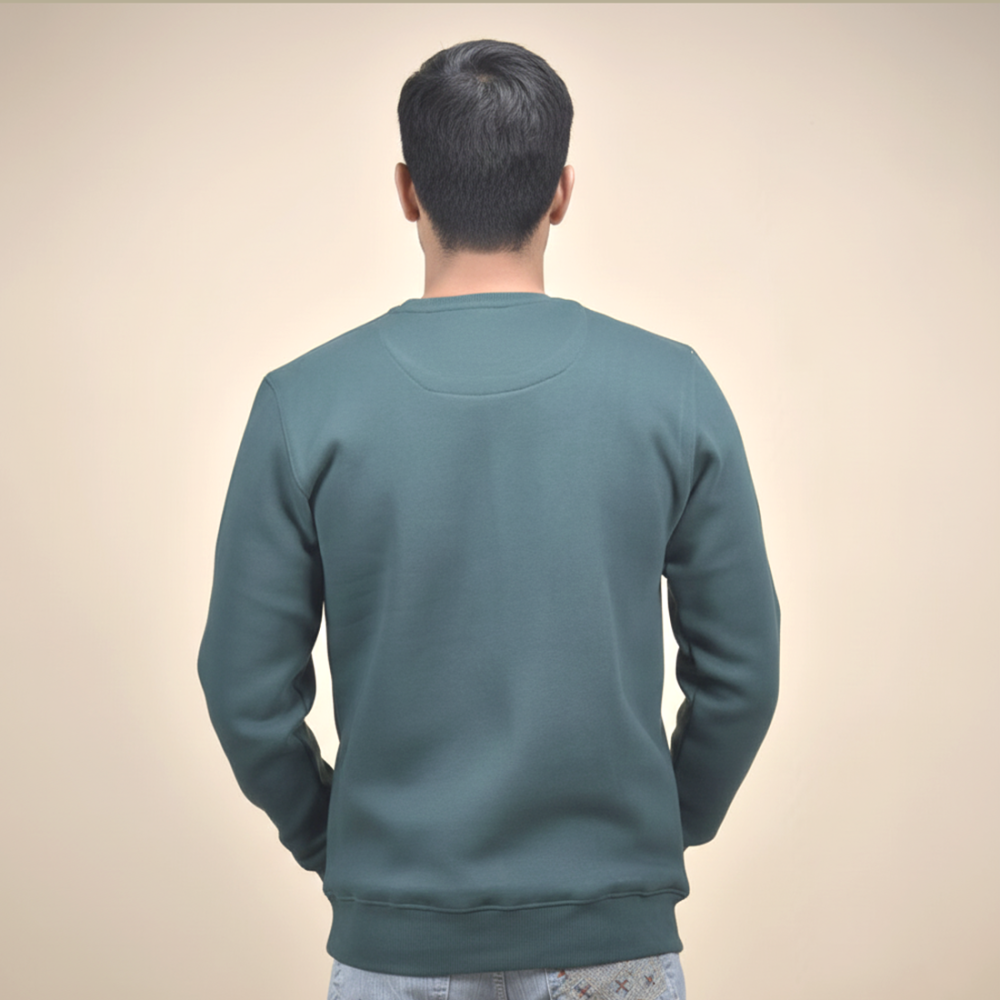 Armani Exchange Green Premium Quality Sweatshirt-thumb-3