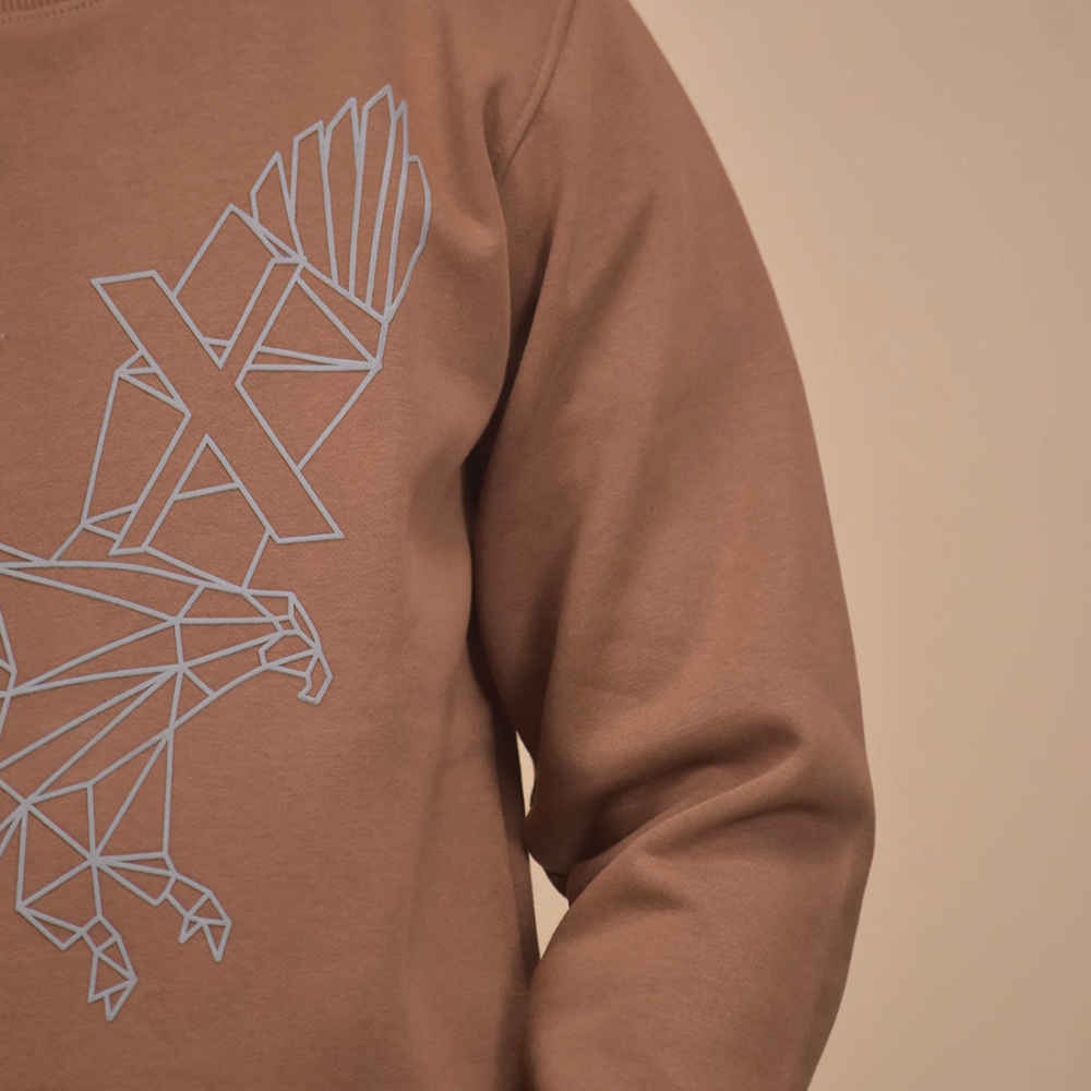 Armani Exchange Brown Premium Quality Sweatshirt-4