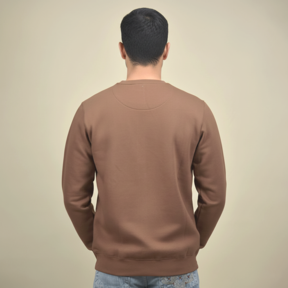 Armani Exchange Brown Premium Quality Sweatshirt-3