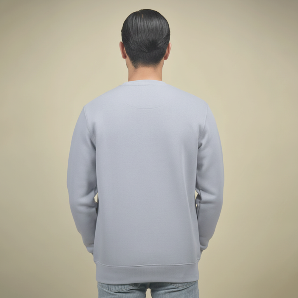 Armani Exchange Grey Premium Quality Sweatshirt-thumb-3