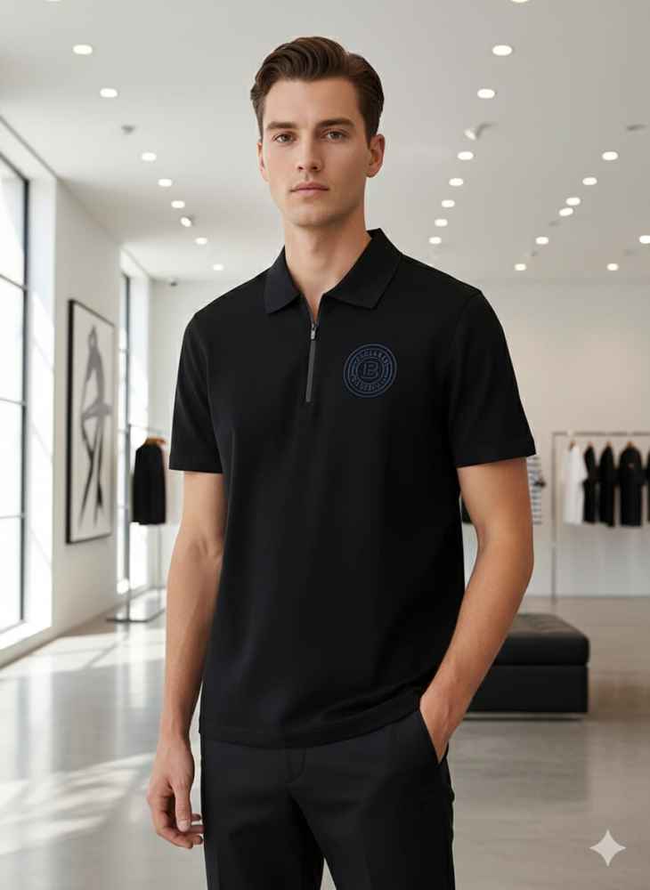 Balmain Black Premium Quality T-shirt-thumb-2