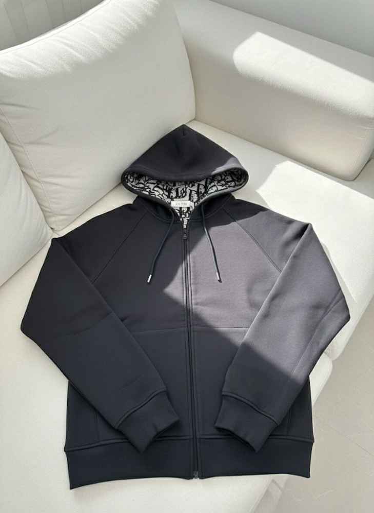 Dior Black Oblique Premium Quality Zipper-6